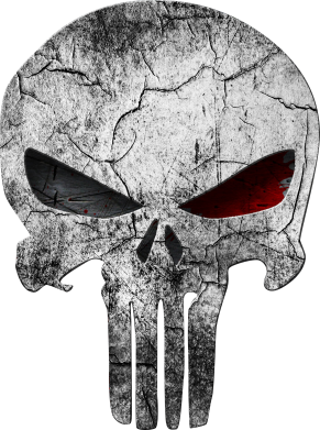     V-  The Punisher Logo