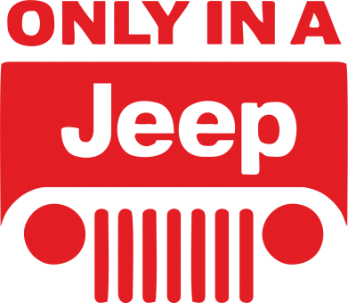 Купити Кружка з керамічною ложкою Only in a Jeep