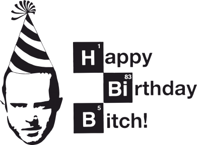   420ml Happy Birthdey Bitch   