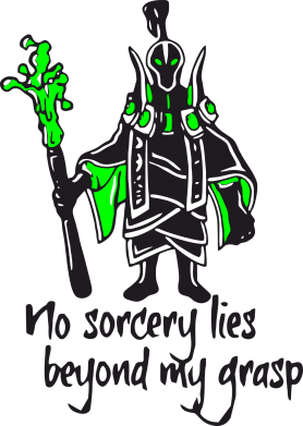     V-  no sorcery lies beyond my grasp