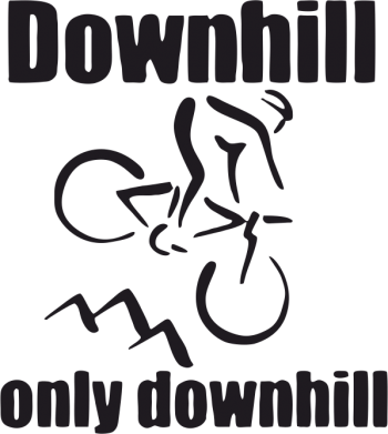  Ƴ  Downhill,only downhill