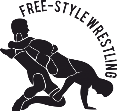  Ƴ   Free-style wrestling