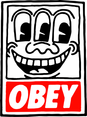  x Obey Smile