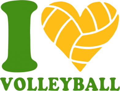  - I love volleyball