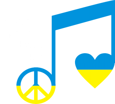  Ƴ   V-  Music, peace, love UA