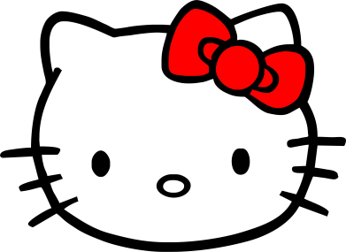  x Hello Kitty logo