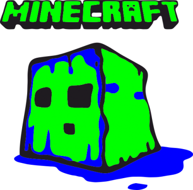   420ml Minecraft Head