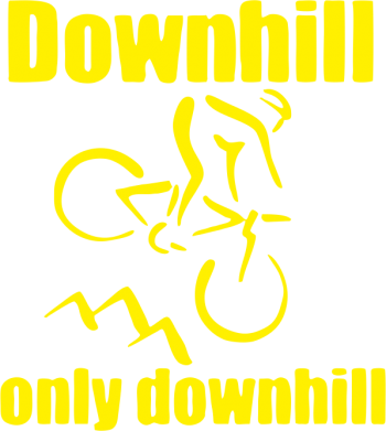   Downhill,only downhill