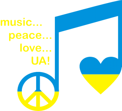   Music, peace, love UA