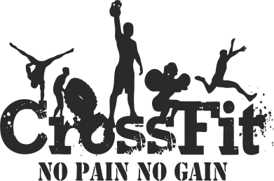  Ƴ  Crossfit No pain No Gain