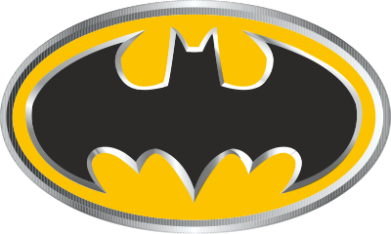   420ml Batman Gold Logo