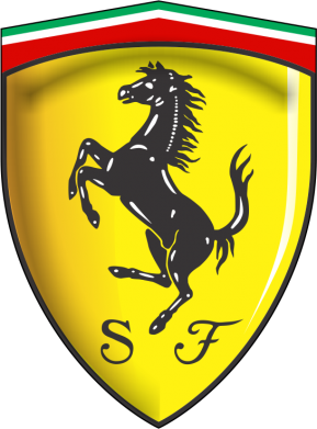    V-  Ferrari 3D Logo