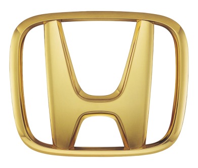     V-  Honda Gold Logo