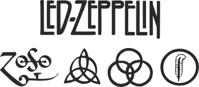      V-  Led-Zeppelin Logo