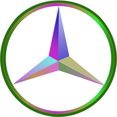  Ƴ  Mercedes Logo Art