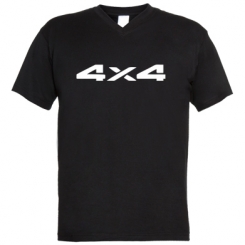 Купити Чоловічі футболки з V-подібним вирізом 4x4