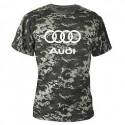 Камуфляжна футболка Audi