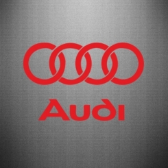 Купити Наклейка Audi
