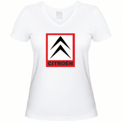 Купити Жіноча футболка з V-подібним вирізом Citroen