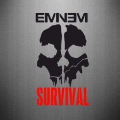 Наклейка Eminem Survival