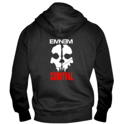 Купити Чоловіча толстовка на блискавці Eminem Survival