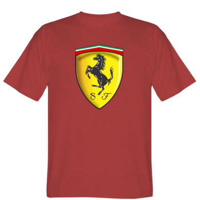 Футболка Ferrari 3D Logo