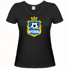 Купити Жіноча футболка з V-подібним вирізом ФК Кремінь Кременчук