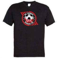 Купити Чоловічі футболки з V-подібним вирізом ФК Кривбас Кривий Ріг