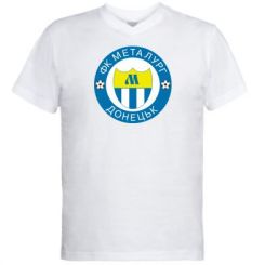 Чоловічі футболки з V-подібним вирізом ФК Металург Донецьк
