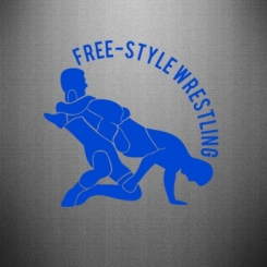   Free-style wrestling