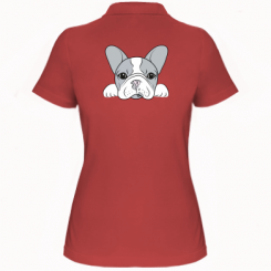 Жіноча футболка поло French Bulldog