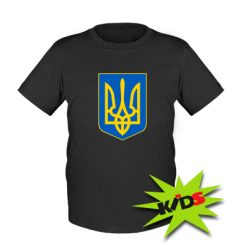 Дитяча футболка Герб неньки-України