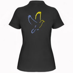 Жіноча футболка поло Голуб миру