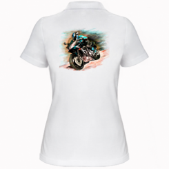 Жіноча футболка поло Yamaha art
