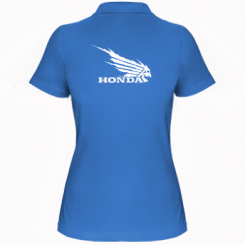 Жіноча футболка поло Honda Skelet