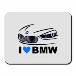 Килимок для миші I love BMW 2