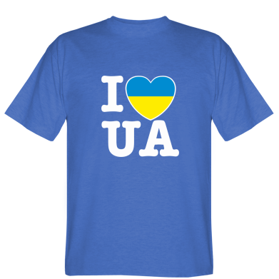 Футболка I love UA
