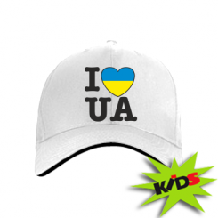 Дитяча кепка I love UA