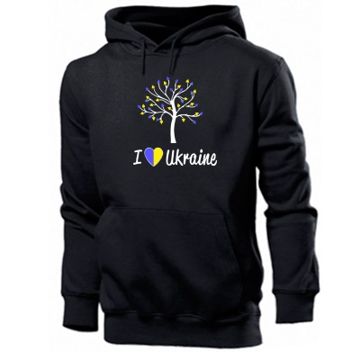 Купити Толстовка I love Ukraine дерево