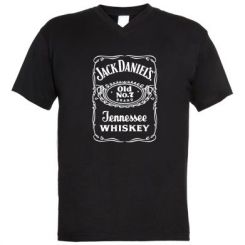 Купити Чоловічі футболки з V-подібним вирізом Jack daniel's Whiskey