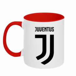 Кружка двокольорова Juventus Logo