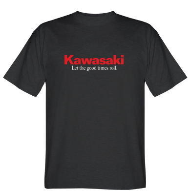 Футболка Kawasaki. Let the good times roll.