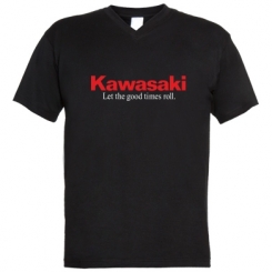     V-  Kawasaki. Let the good times roll.