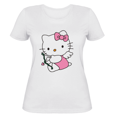 Жіноча футболка Kitty амурчик