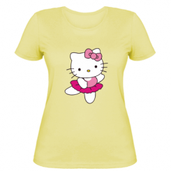 Жіноча футболка Kitty балярина