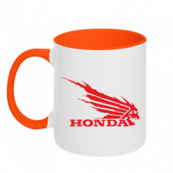 Кружка двокольорова Honda Skelet
