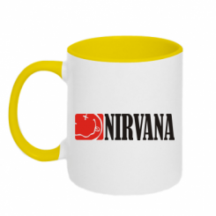 Купити Кружка двокольорова Nirvana смайл