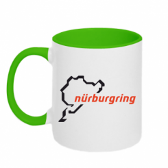 Кружка двокольорова Nurburgring