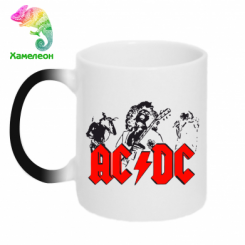 Кружка-хамелеон AC DC