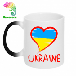Купити Кружка-хамелеон Love Ukraine